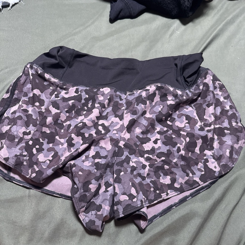 Athleta Black and Pink Athletic Shorts Modern Design